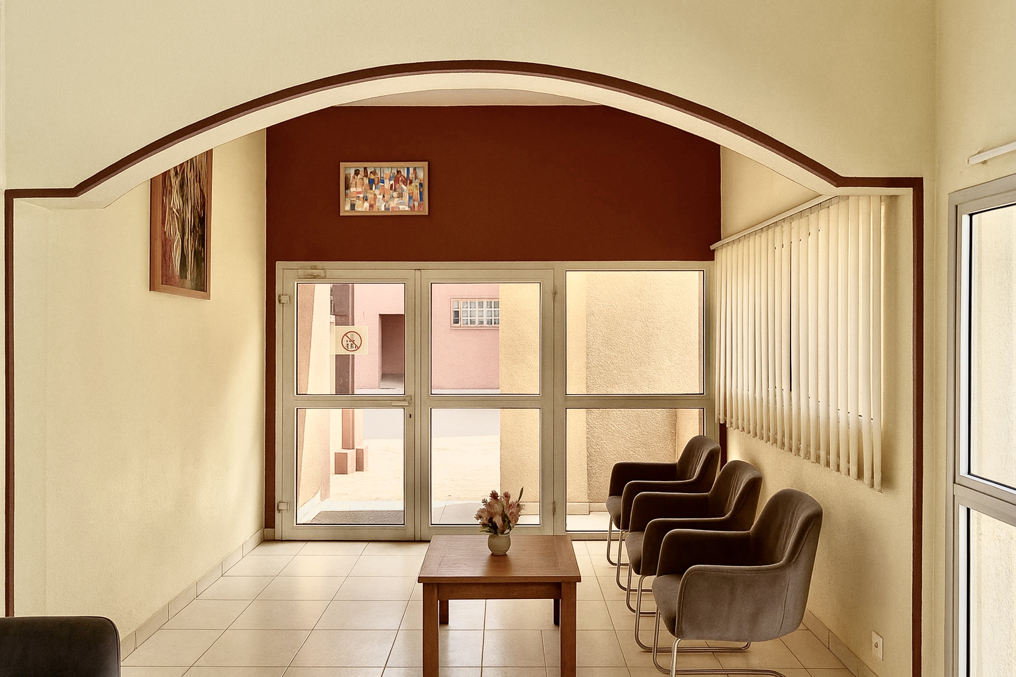 Hotel Le Process reception area